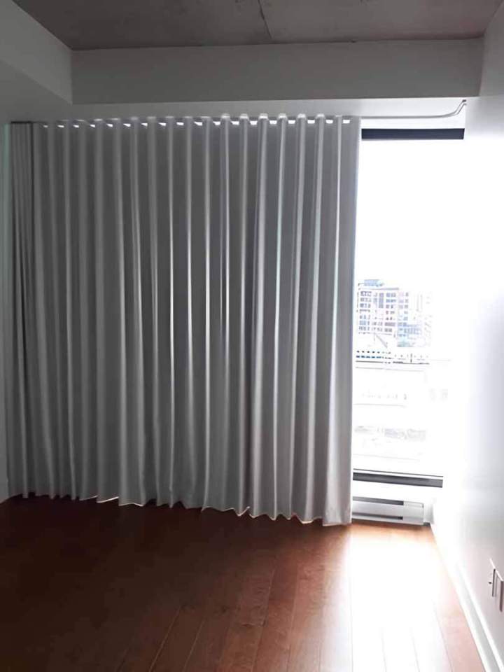 Installation de rideaux sur mesure Montréal