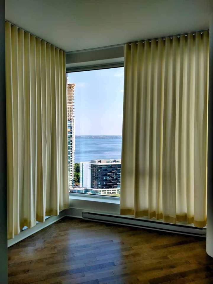 Rideaux sur mesure pour maison Montréal
